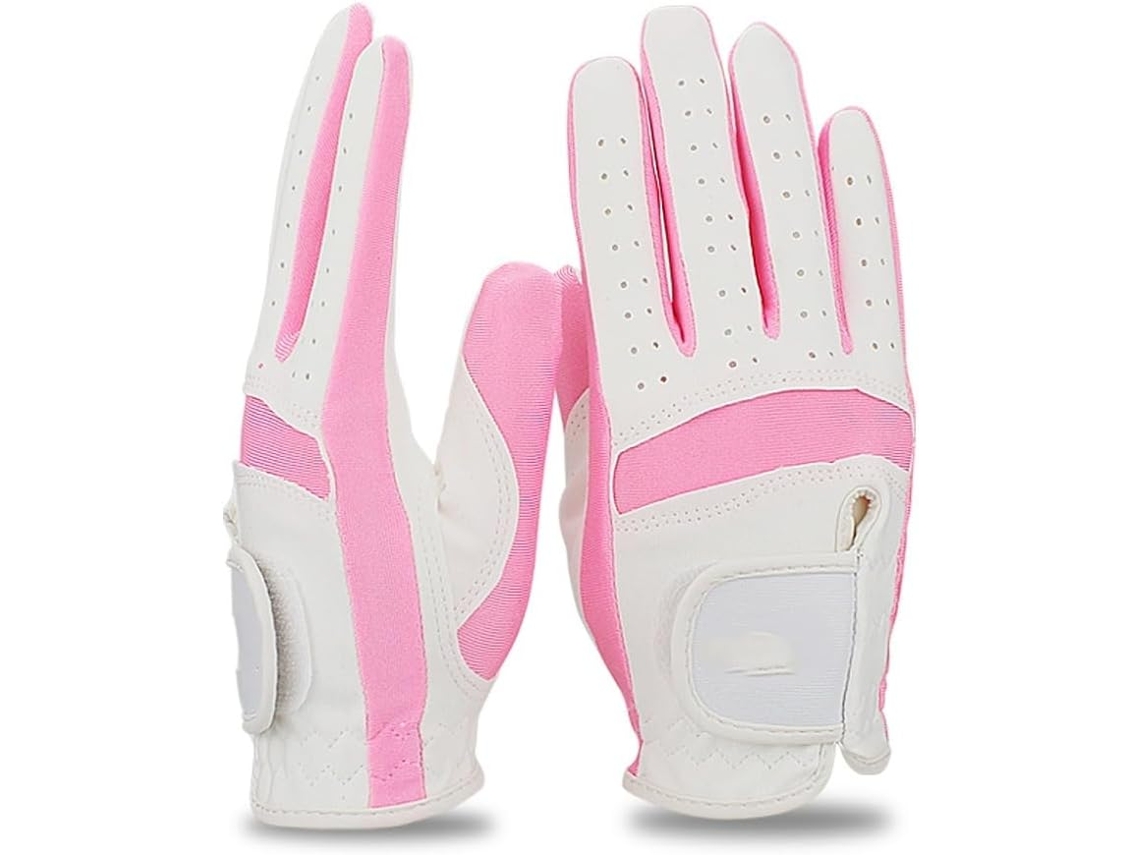 Luvas de Golfe, 1 Par de Luvas de Golfe Infantis, para Mão Esquerda e Direita, Tecido Respirável, Confortáveis