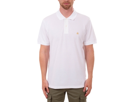Polo Ultrafina de Homem BROOKS BROTHERS Algodão Branco (M)