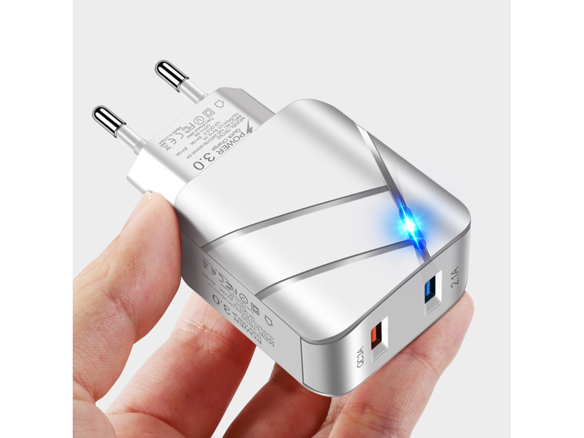 Carregador de Viagem Quick Charge 3.0 28W EOOCOO