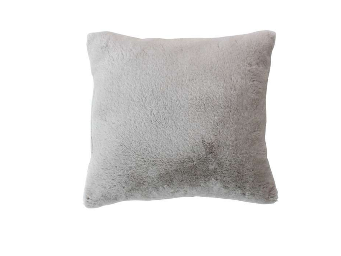 Enjoy Home - Almofada Azura Imitação De Pelagem 2 Tons - 40 X 40 Cm - Cinza