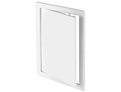Painel de Inspeção Durável em Plástico ABS Branco 200x300mm Porta de Acesso de Parede