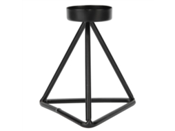 Laxiscreed Castiçal De Ferro Com Cabeça Única Para Decoração De Mesa E Casamento
