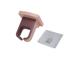 Suporte De Secador De Cabelo Para Parede Com Autoadesivo - Rack Prático E Espaço-saving Para Banheiro E Casa