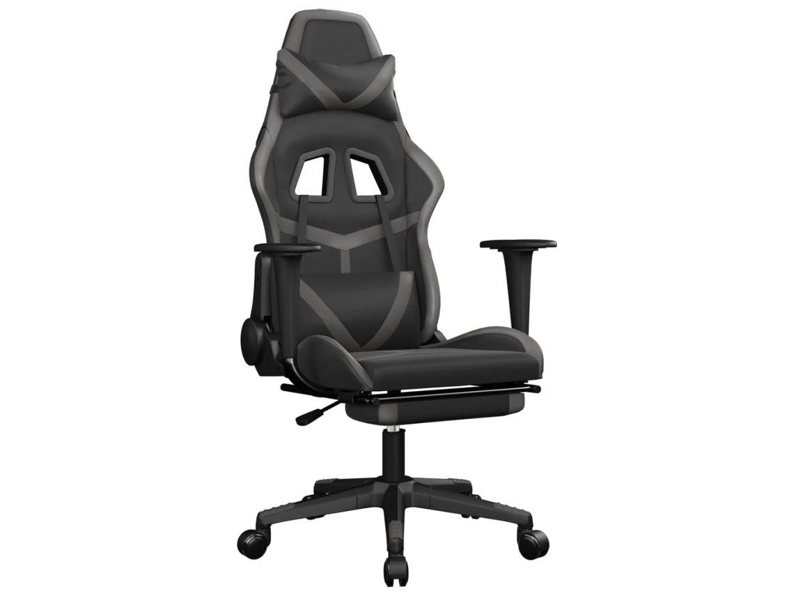 Gaming Chair, Gaming Chairs Vidaxl Cinzeto Couro Artificial