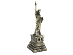 Modelo de Metal Estátua da Liberdade Decoração Mesa