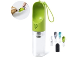 Garrafa Portátil Com Dispensador De Água, Capacidade 400 Ml, Sistema Filtrante, Carvão Ativado, À Prova De Vazamentos, Sem Bpa