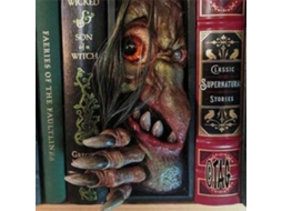 Livro Decorativo com Rosto de Monstro LAXISCREED