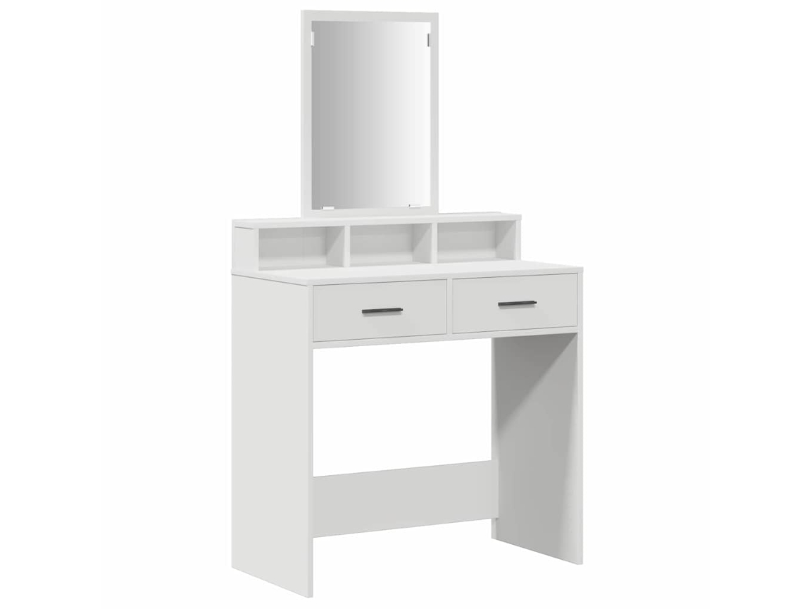 Mesa de Vestir Branco 79x41x140 cm Madeira Processada MAISON EXCLUSIVE