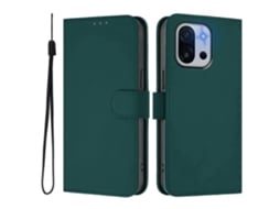 Capa Tipo Carteira De Couro Com Alça Para Oneplus 13t 5g
