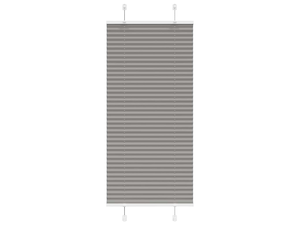 Vidaxl Antracite Plissada Cega 55x150 Cm Largura Tecido 54,4 Cm