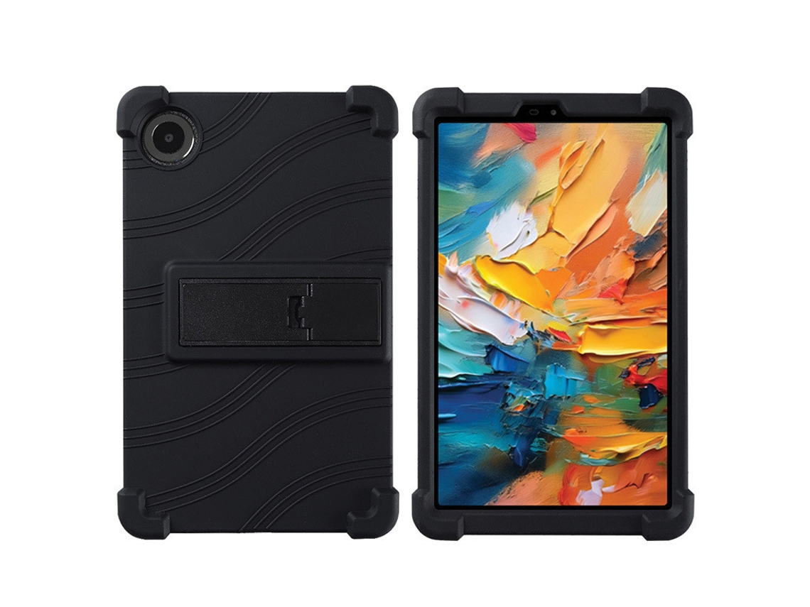 Capa Para Tablet Czhhmart Para Tcl Tab 8 Nxtpaper 5g (8189s) 8,7 Polegadas, Com Suporte Ajustável Preto