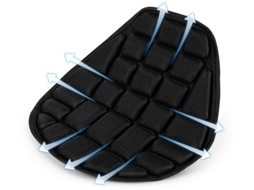 Cadeia De Escolha - Zadelkussen Gel - Motor Zitkussen - Zadelhoes Universal - Airbag-drukontlastingskussen - Tpu Resistente - Absorção De Choque - Mot