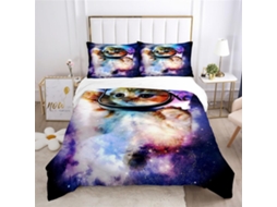 Conjunto de Cama para Crianças em Microfibra Fronha 240x260 Cm