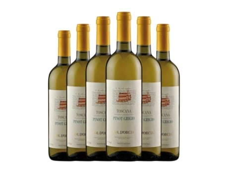 Vinho branco COL D'ORCIA Pinot Cinza Sant'Antimo (0.75 L - 6 Unidades)