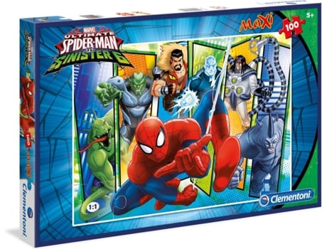 Puzzle CLEMENTONI Spiderman sinister (100 Peças)