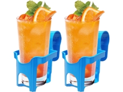 Bandeja Para Bebidas E Porta-copos De Piscina De 2 Peças