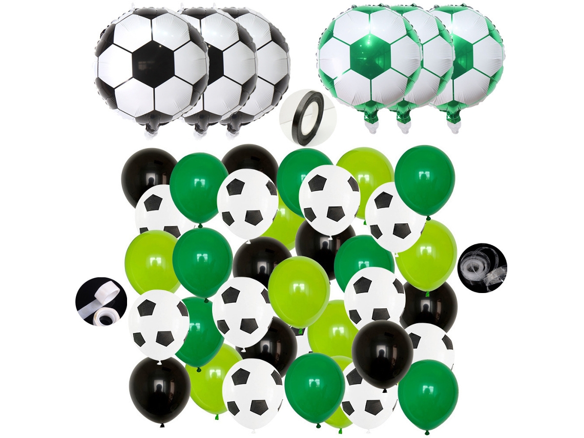 Balões De Futebol, Kit Látex Para Festa Decoração A Copa Do Mundo