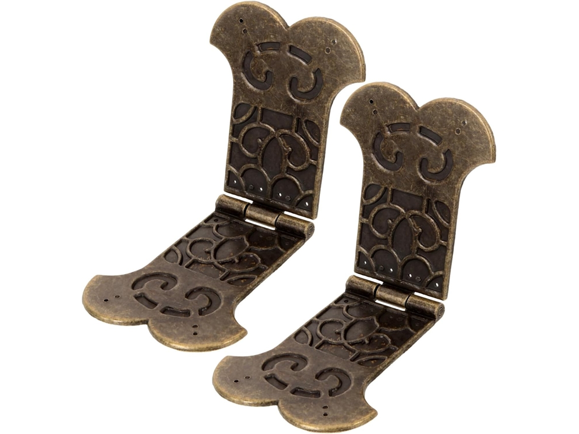 Peças Estilo Vintage, Para Caixas De Joias Madeira, Em Bronze Antigo