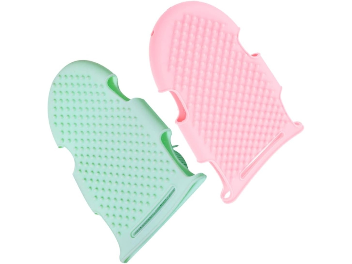 Lurelia Pack De 2 Buchas Vegetais De Banho Para Costas E Corpo, Bucha Vegetal, Massagem Suave E Portátil