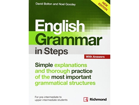 Livro English Grammar in Steps with Answers de David Bolton e Noel Goodey (Inglês)