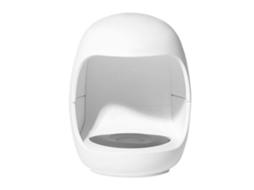 Mini Secador Uv Led Em Formato De Ovo, Secagem Rápida, Ferramenta Para Pintura De Unhas Com Terapia De Fototerapia, Branco