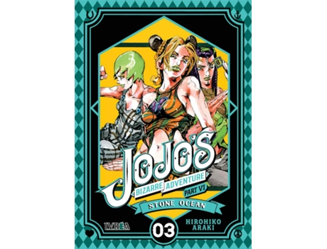 Livro Jojo Bizzarre Adventure Parte 6: Stone Ocean 03 de Hirohiko Araki (Espanhol)
