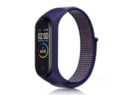 Pulseira De Nylon Trançado Para Xiaomi Mi Band 7