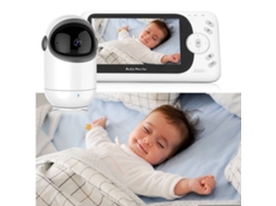Babá Eletrônica Com Vídeo, Visão Noturna, Tela De 4,3 Polegadas, Comunicação Bidirecional, Alcance 260 M, Câmera Vigilância Sem Fi Aquaforge