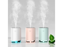 Difusor de Aroma 3D, Padrão de Palma de Coco, Luz LED, Ultrassônico, 100ml | S/MARCA