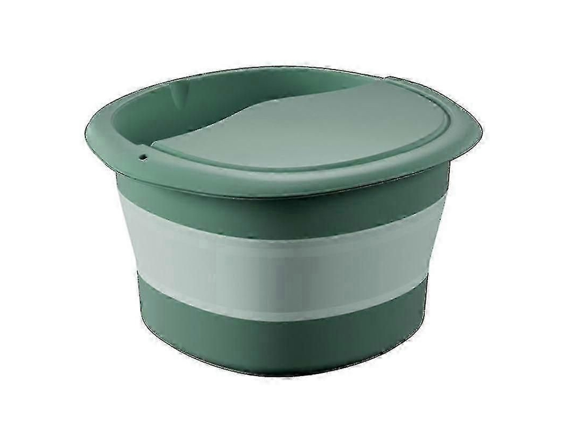 Balde Dobrável Para Spa Dos Pés, Multiuso, Para Banho E Massagem Dos Pés.