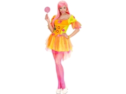 Fantasia de menina fantasia neon para mulheres
