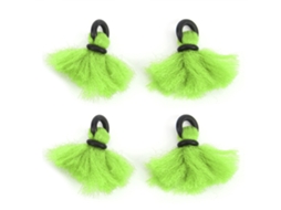 Indicadores de Pesca com Mosca Verde 4pcs