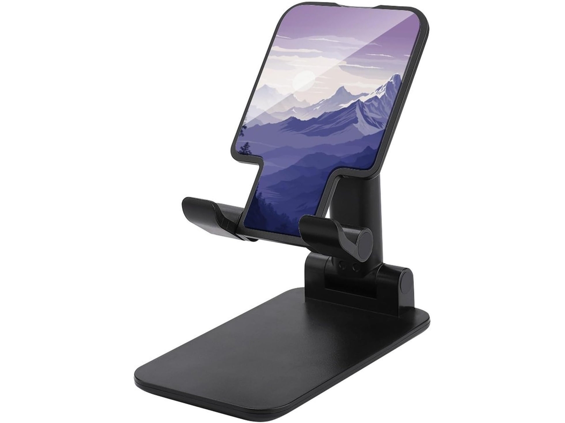 Suporte Dobrável E Ajustável Para Celular Purple Mountains, Compatível Com Smartphones, Leitores Digitais E Tablets
