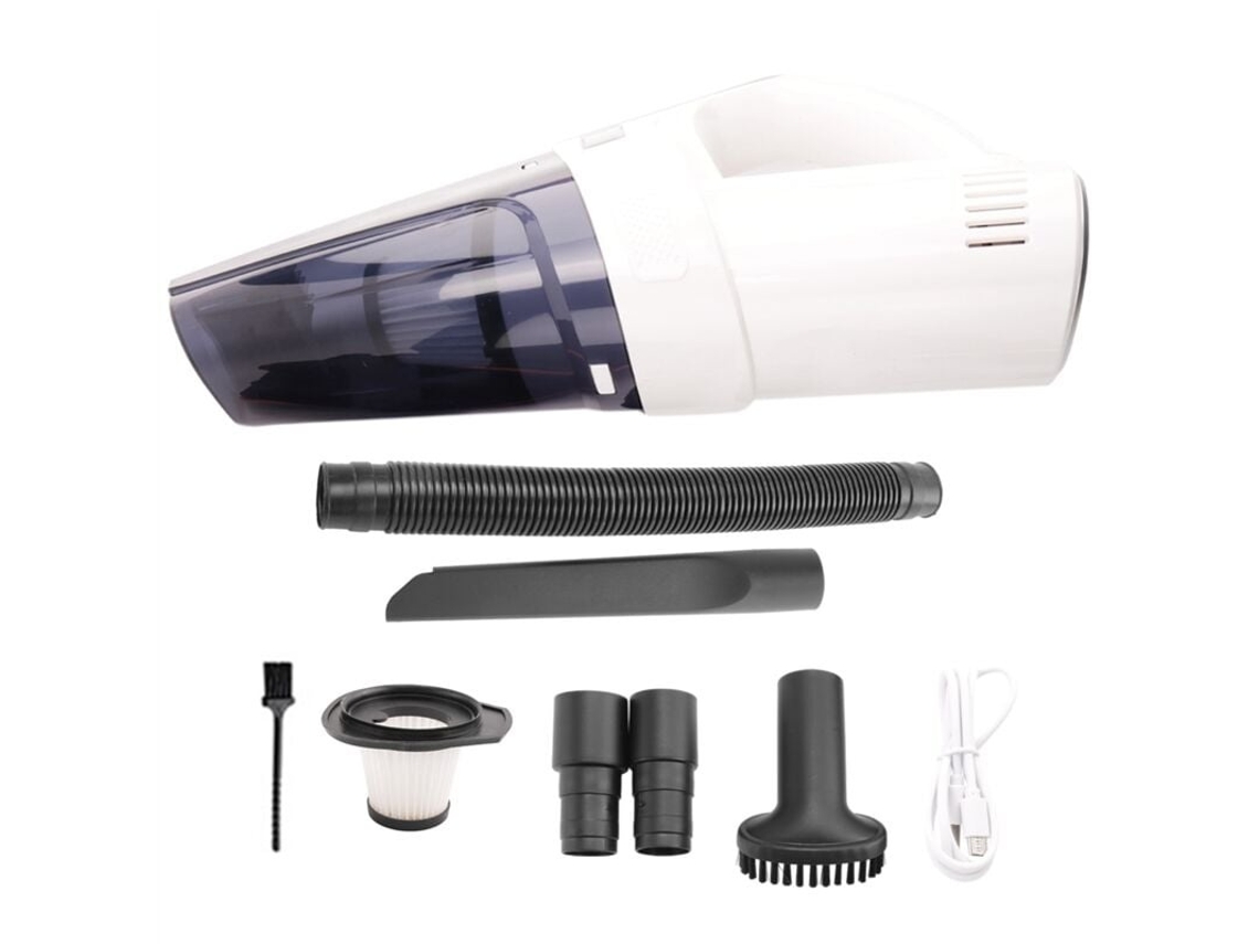 Lurelia Aspirador Portátil Sem Fios Para Carro, 7500 Pa, 4200 Pa, 5000 Pa, 50 W, Branco