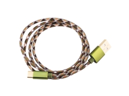 Cabo de Dados Tipo C (sincronização, carregamento, 0,5m, 3m, camuflagem)