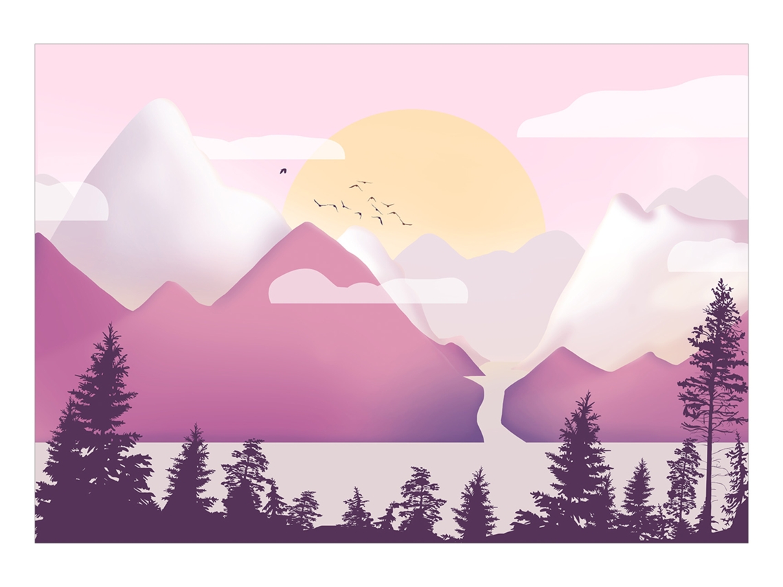 Papel de Parede ARTGEIST Landscape at Sunset - Third Variant (450x315)