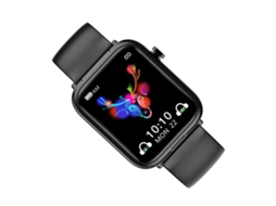 Pulseira Bluetooth Esportiva, Chamadas e Música, Rastreador Inteligente com Tela Colorida de Toque Total Ips de 1,69 Polegadas EOOCOO
