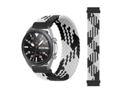 Pulseira De Nylon Trançado Ajustável E Elástica Para Samsung Galaxy Watch Active / Active2 40mm / Active2 44mm, Tamanho: 145mm (arco-íris)