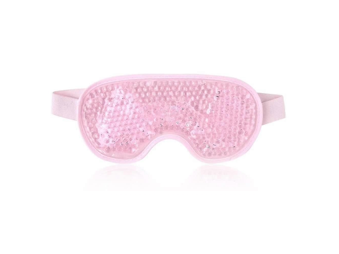 Máscara para os Olhos Reutilizável com Microesferas de Gel, Máscara Facial Fria para Olhos Inchados, Olhos Secos e Dor de Cabeça TAISHENGDA (rosa)