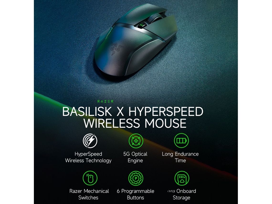 Mouse Sem Fio LAXISCREED 16000 Dpi