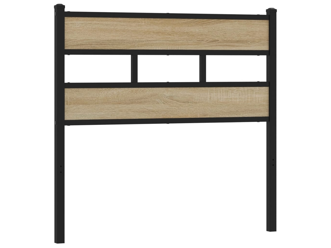 Headboard, Headboards Vidaxl Marrom Ferro (90 Cm)