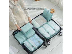 Conjunto de Bolsas de Viagem AQUAFORGE, organizadoras para roupas e acessórios