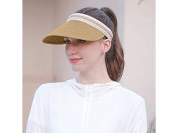 2026 sombrero de Paja Ancho para Mujer Verano Playa Golf Sombrero de Sol Plegable Transpirable