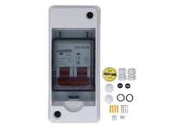 Interruptor de Circuito HKJ Miniatura DC 2P 1000V 25A para Sistema Fotovoltaico IP65