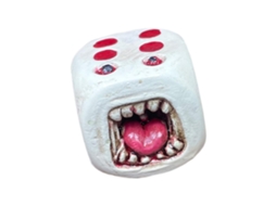 Decoração De Halloween, Dado, Brinquedo, Presente, Adereço, Dado De Monstro Para Festa De Halloween, Pub, Olho Ly Ebike