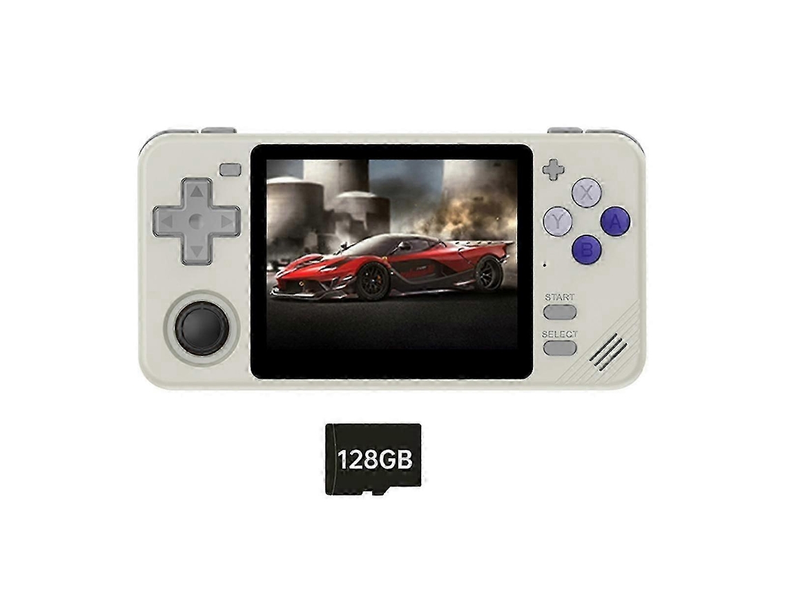 Console De Jogos Portátil Rgb10x Com Tela Ips De 3,5 Polegadas, 128 Gb E Código Aberto Para Simulador De Psp. Hengjian