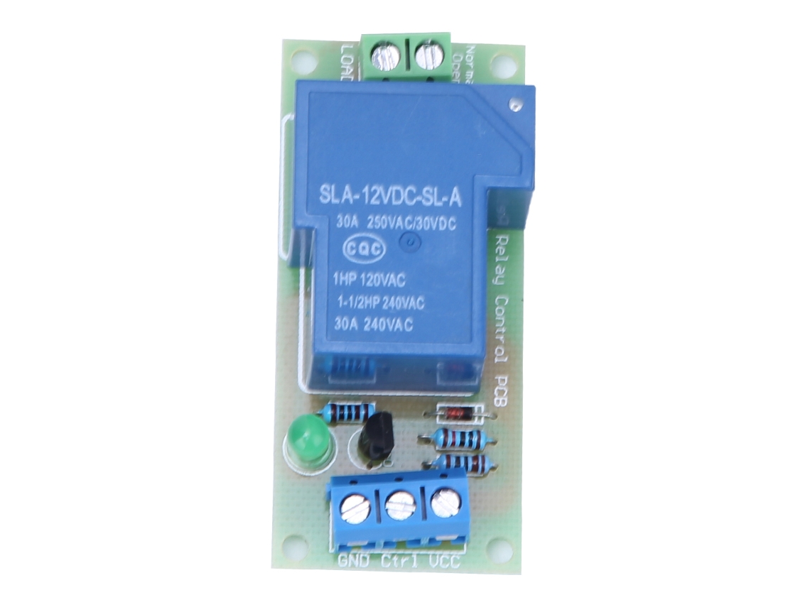 Módulo Relé 12v de Alta Potencia 30a para Placa de Desenvolvimento de Microcontrolador e Equipamento Elétrico