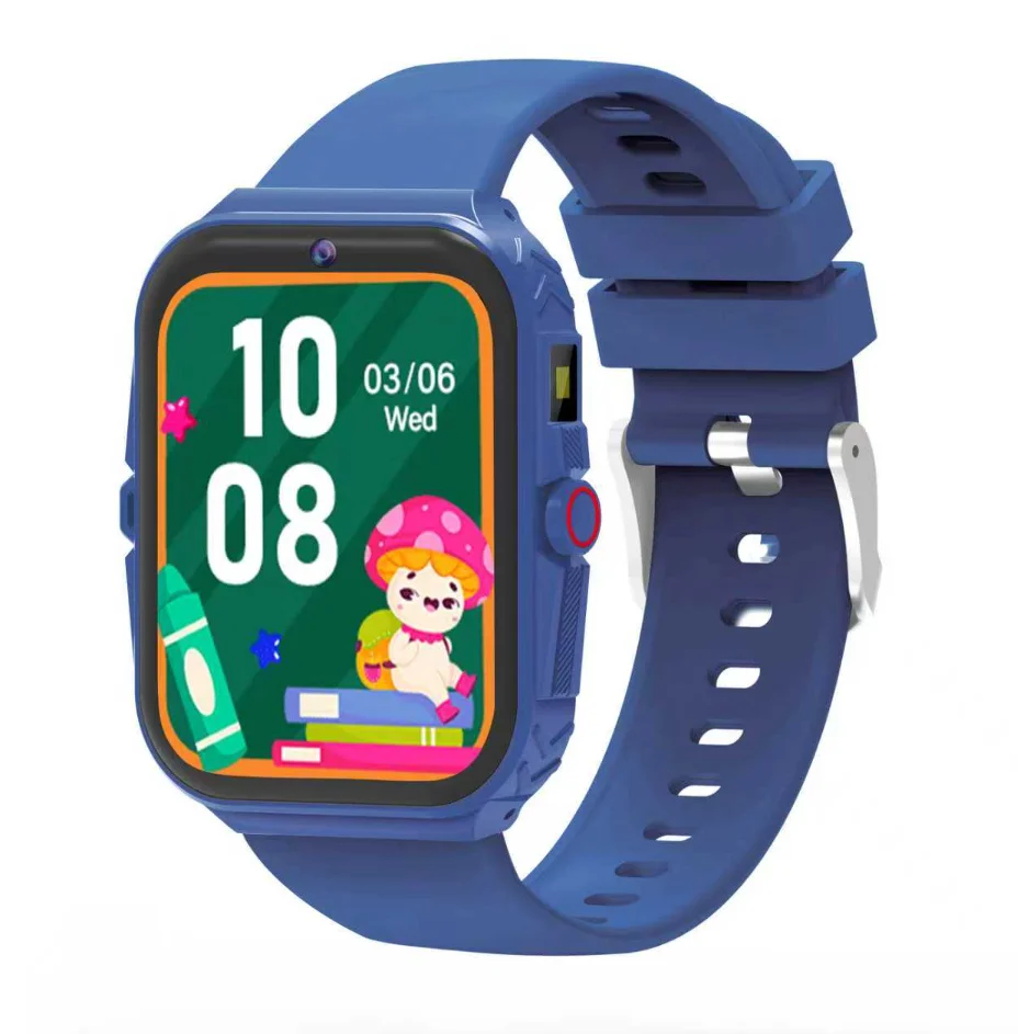 (azul) Smartwatch Para Adolescentes Com Lanterna Led E Câmera