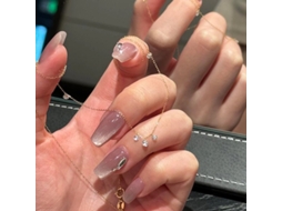 Colar com Pingente de Três Gotas em Prata de Lei S925, com Zircônias Super Brilhantes. Exquisito, Simples e Versátil. MDUG