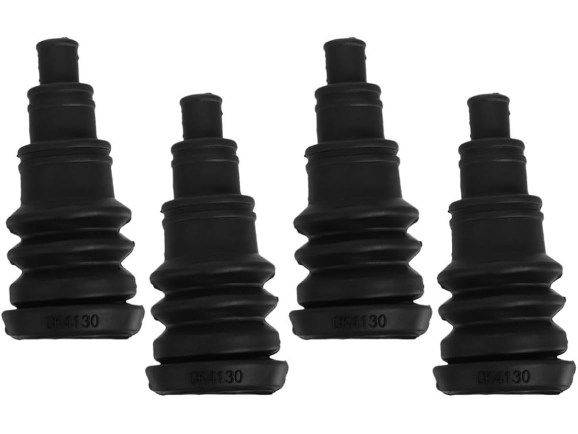 Kit Com 4 Peças De Ilhós Borracha Para Organização Cabos Em Veículos,
